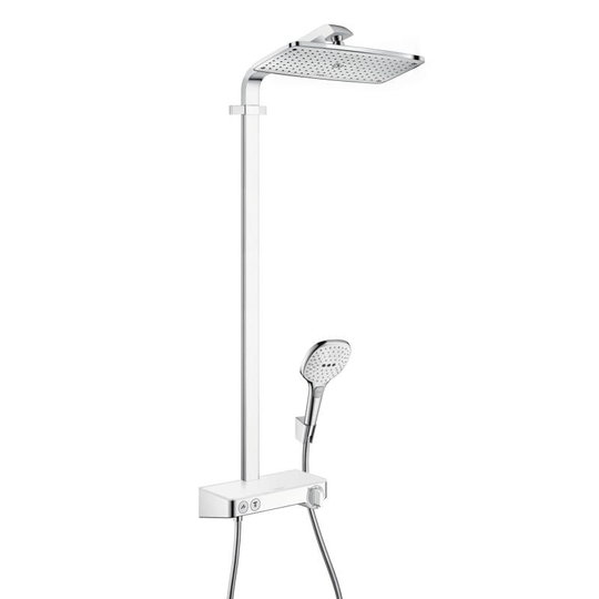 Душевая стойка Hansgrohe Raindance Select E 360 ST Showerpipe (27288400) Душевые стойки Хром-белый