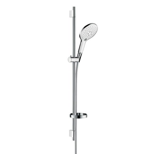 Душовий набір Hansgrohe Raindance Select S 150 3jet / Unica's Puro 0.9 (27803400) Душові набори Хром-білий