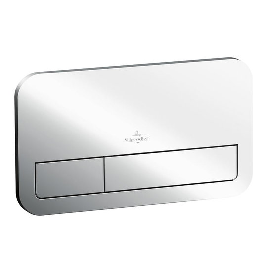 Клавіша змиву Villeroy&amp;Boch ViConnect E200 (92249061) Механічні Для унітазів Механічні