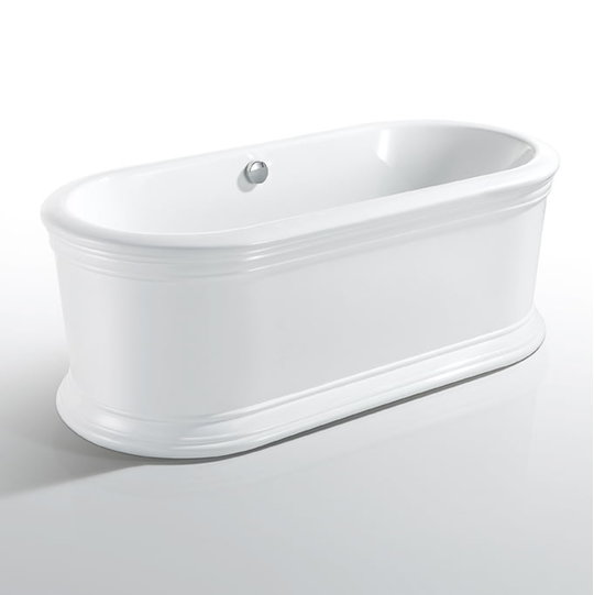 Ванна акриловая Devit Sheffield 180x90 White (18090133) Devit Овальные