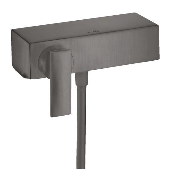 Настенный смеситель для душа Axor Citterio, Brushed Black Chrome (39600340) Для душа Черный