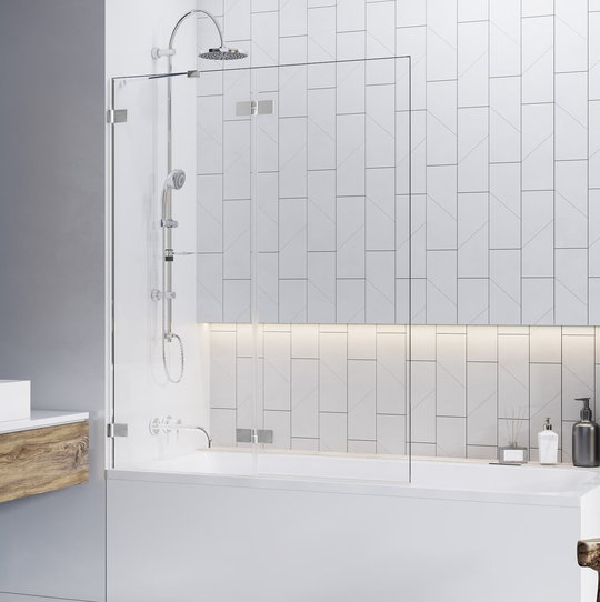 Распашная шторка для ванны Radaway Euphoria PND 140 L (10008140-01-01L) Euphoria Распашные 