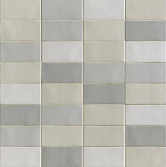 Плитка Mutina Lane Base Grey 7,9 * 16 (BOLB04) Mutina Для кухні, Для громадських приміщень, Для житлових приміщень, Для ванної