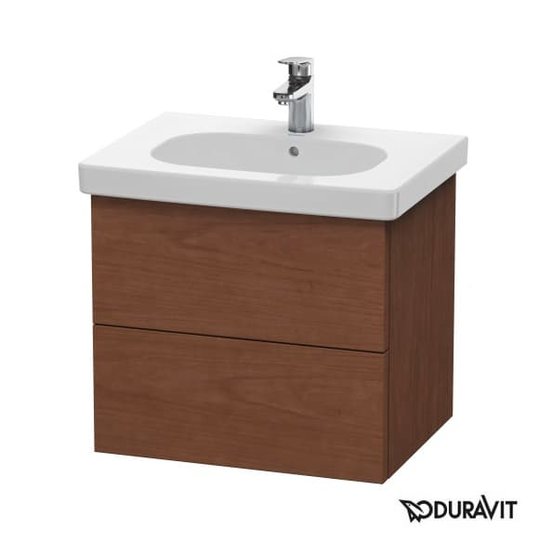 Тумба підвісна 60х46 Duravit Delos, американський горіх (DL633401313) Duravit Тумби