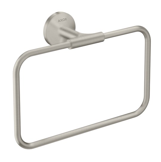Полотенцедержатель Axor Universal Circular, Stainless Steel Optic (42823800) Полотенцедержатели Axor
