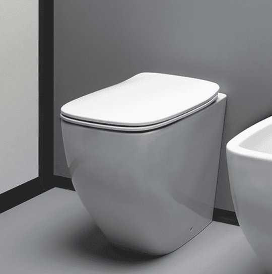 Підлоговий безободковий унітаз AXA White Jam (3312601) Підлогові 
