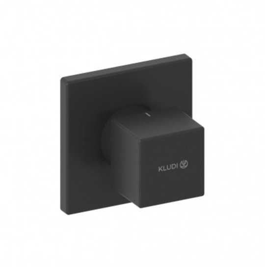 Вентиль запорный Kludi Decus, черный матовый (548163975) Kludi Коллекция Decus 