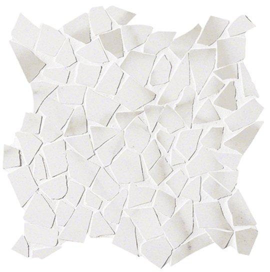 Мозаїка Fap Roma Diamond Statuario Schegge Mosaico 30*30 (fNI9) FAP Ceramiche Для кухні, Для громадських приміщень, Для житлових приміщень, Для ванної