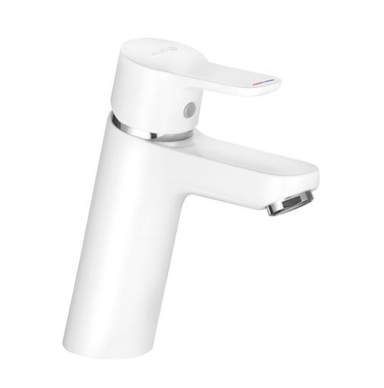 Змішувач для раковини Kludi Pure and Easy XL (372929165) Для раковини Білий