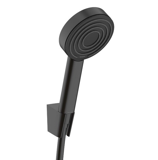 Душовий набір Hansgrohe Pulsify з душовим шлангом 125 см, чорний матовий (24301670) Душові набори Чорний матовий