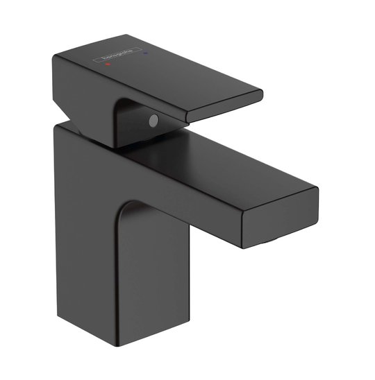 Смеситель для раковины Hansgrohe Vernis Shape 70, черный матовый (71560670) Для раковины Черный матовый