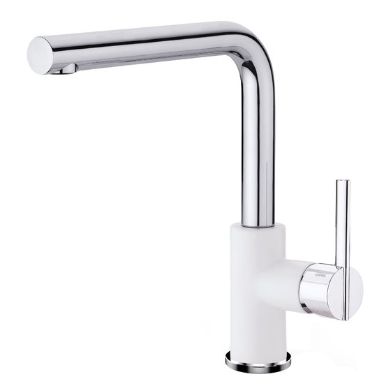 Змішувач для кухні GRB Kitchens WHITE MIX (990801) Для кухні Хром-білий