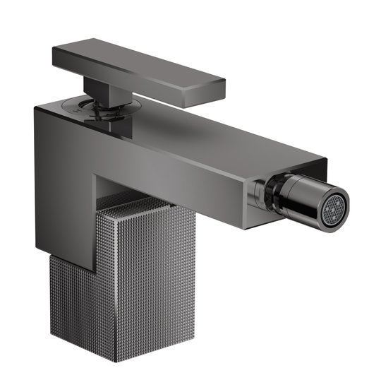 Смеситель для биде Axor Edge diamond cut, Polished Black Chrome (46211330) Для биде Черный глянцевый 