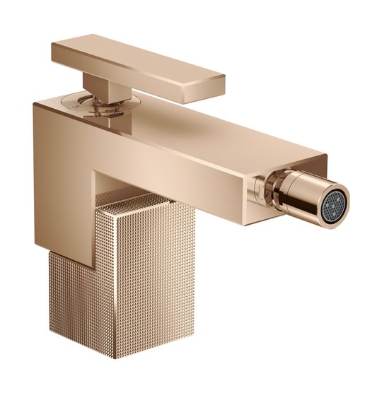 Смеситель для биде Axor Edge diamond cut, Polished Red Gold (46211300) Для биде Красное золото