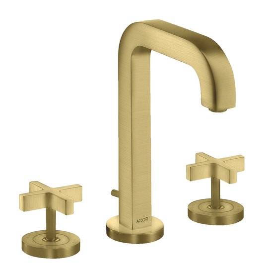 Смеситель для раковины Axor Citterio, Brushed Brass (39133950) Для раковины Латунь