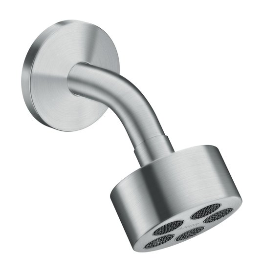 Верхній душ Axor One 75 мм 1jet EcoSmart, Brushed Chrome (48490260) Верхні душі Хром матовий