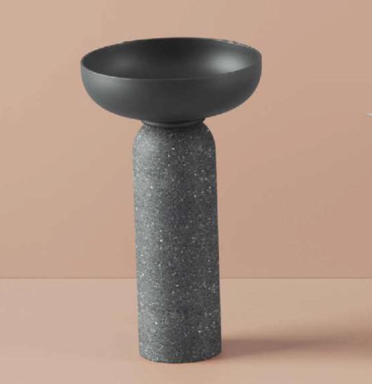 Пьедестал под раковину Ø 50 см ArtCeram Jolie, Basalt (JOC001 98;00) 