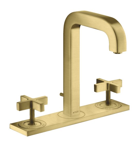 Смеситель для раковины Axor Citterio, Brushed Brass (39134950) Для раковины Латунь