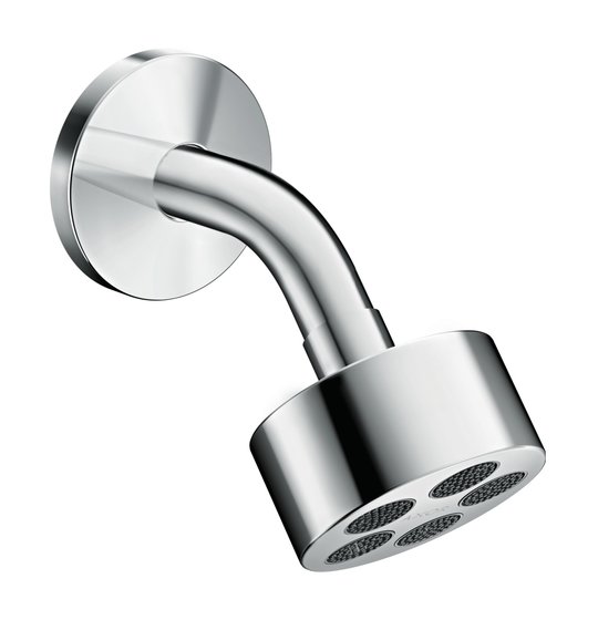 Верхній душ Axor One 75 мм 1jet EcoSmart, Polished Chrome (48490020) Верхні душі Хром глянцевый