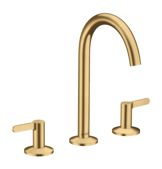 Змішувач для раковини Axor One Select 170 мм, Brushed Gold Optic (48050250) Для раковини Золото