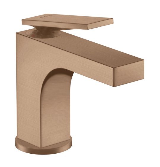 Смеситель для раковины 90 мм Axor Citterio, Brushed Red Gold (39022310) Для раковины Красное золото