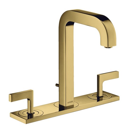 Смеситель для раковины Axor Citterio, Polished Gold Optic (39136990) Для раковины Золото