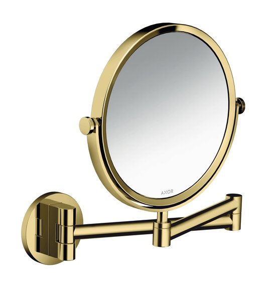 Косметичне дзеркало Axor Universal Circular, Polished Brass (42849930) Косметичні дзеркала Axor