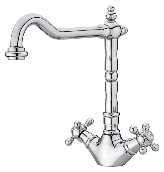 Смеситель для кухни GRB Kitchens RETRO SPOUT 1866 (235700) Для кухни Хром