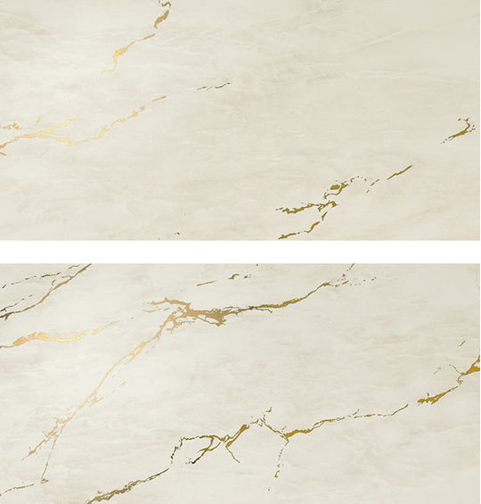 Плитка Atlas Concorde Marvel Edge Imperial White Gold Vein 2 Ret 40 * 80 (8EW2) Atlas Concorde Для кухні, Для громадських приміщень, Для житлових приміщень, Для ванної