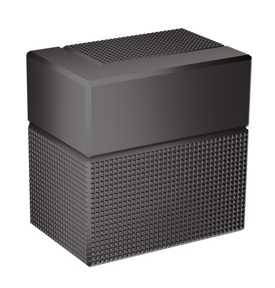 Вентиль для прихованого монтажу Axor Edge diamond cut, Polished Black Chrome (46771330) Axor Коллекция Edge Для ванни, Для раковини
