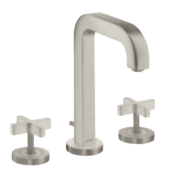 Змішувач для раковини Axor Citterio, Stainless Steel Optic (39133800) Для раковини Нерж. сталь