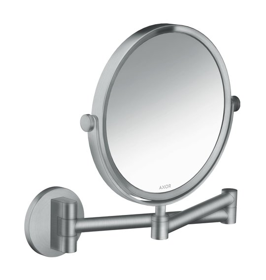 Косметическое зеркало Axor Universal Circular, Brushed Chrome (42849260) Косметические зеркала Axor