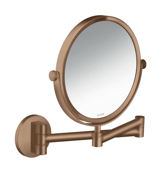 Косметическое зеркало Axor Universal Circular, Brushed Red Gold (42849310) Косметические зеркала Axor