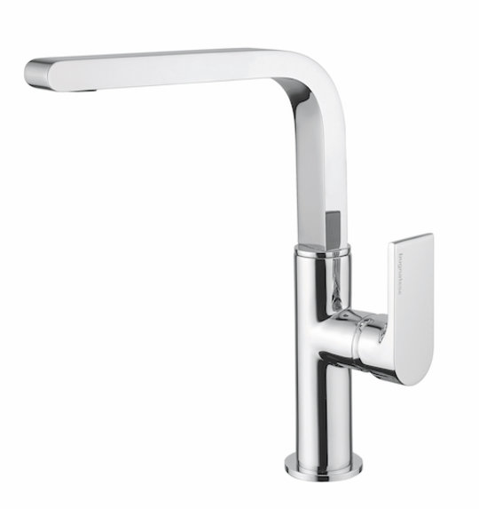Змішувач для раковини, з донним клапаном Bugnatese Simple, хром (6618SC-CR) Для раковини Хром
