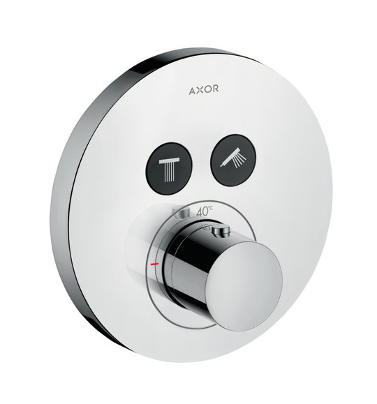 Термостатический смеситель на 2 потребителя Axor Showers (36723000) Для ванны, Для душа Хром