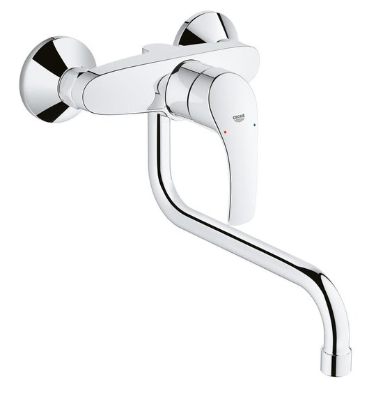 Смеситель для кухни Grohe Eurosmart (32224002) Для кухни Хром