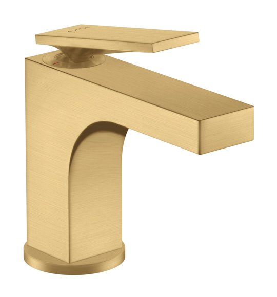 Смеситель для раковины 90 мм Axor Citterio, Brushed Gold Optic (39022250) Для раковины Золото
