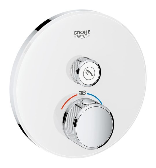 Термостат для встраиваемого монтажа Grohe Grohtherm SmartControl (29150LS0) Для душа Белый