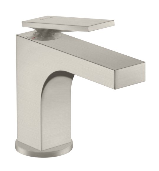 Змішувач для раковини 90 мм Axor Citterio, Stainless Steel Optic (39022800) Для раковини Нерж. сталь