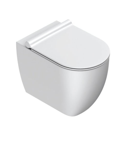 Напольный безободковый унитаз Catalano Sfera, bianco satinato (1VPS54RBM) Напольные 