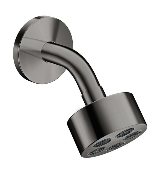 Верхній душ Axor One 75 мм 1jet EcoSmart, Polished Black Chrome (48490330) Верхні душі Хром-чорний