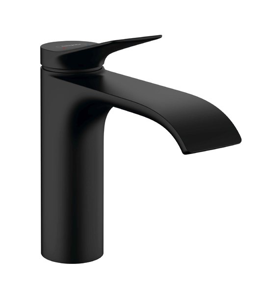 Змішувач для раковини Hansgrohe Vivenis 110, чорний матовий (75020670) Для раковини Чорний матовий