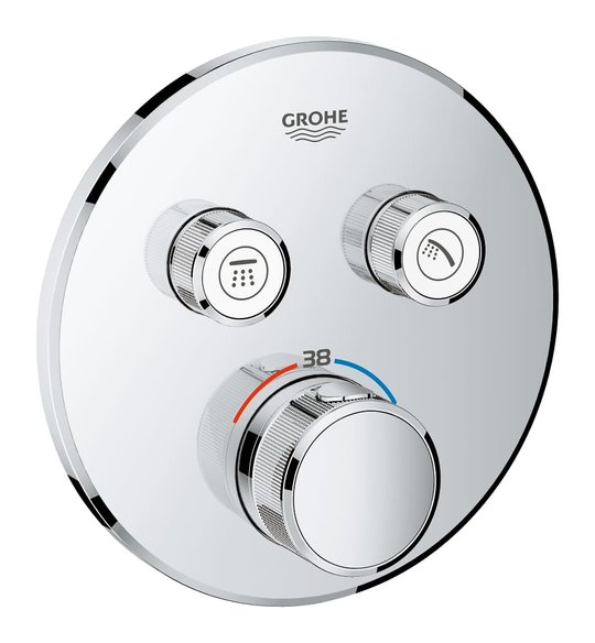 Термостат для встраиваемого монтажа Grohe Grohtherm SmartControl (29119000) Для ванны, Для душа Хром