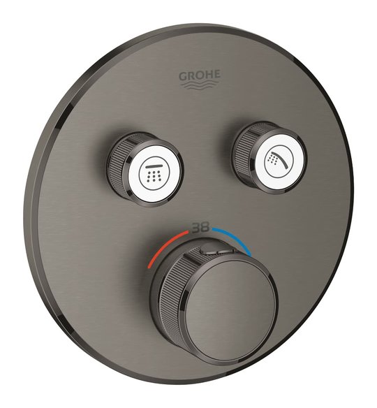 Термостат для встраиваемого монтажа Grohe Grohtherm SmartControl (29119AL0) Для ванны, Для душа Графит матовый