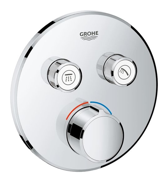 Смеситель для встраиваемого монтажа Grohe Grohtherm SmartControl (29145000) Для ванны, Для душа Хром