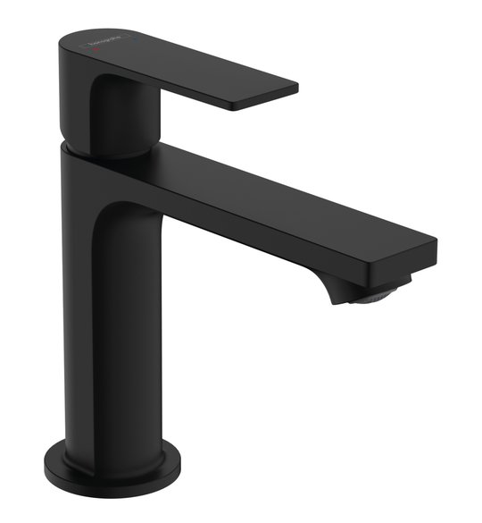 Смеситель для раковины Hansgrohe Rebris Е 110 мм, черный матовый (72557670) Для раковины Черный, Черный матовый