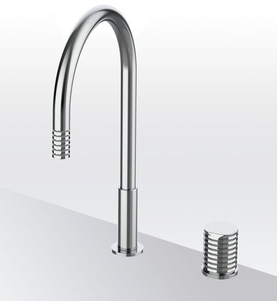 Смеситель для кухни GRB Kitchens Aura Extendable nozzle Isola, хром (75850750) Для кухни Хром