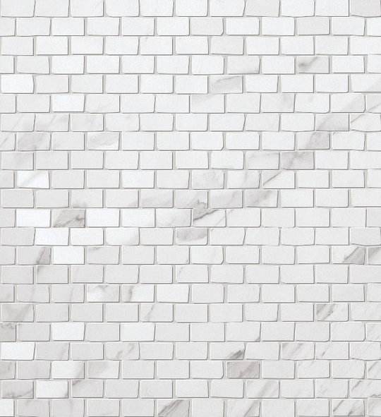 Мозаїка Fap Roma Statuario Brick Mosaico 30 * 30 (fMAF) FAP Ceramiche Для кухні, Для громадських приміщень, Для житлових приміщень, Для ванної