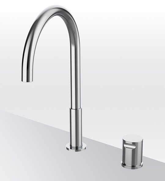 Смеситель для кухни GRB Kitchens Cool Fixed Isola, хром (90830910) Для кухни Хром