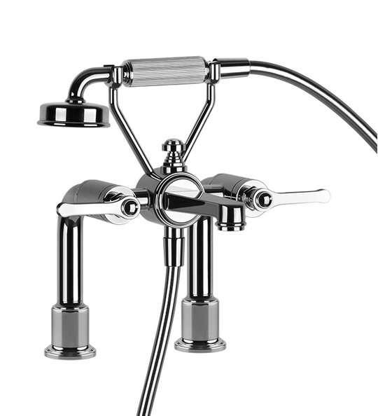 Cмеситель для ванны Gessi Venti20 (65115-031) Для ванны Хром